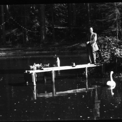 sequoia park duck pond and man.jpg